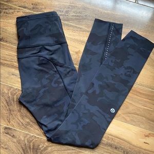 LULULEMON FAST AND FREE 7/8 LEGGINGS